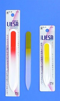 LS38 crystal glass nail file 135mm